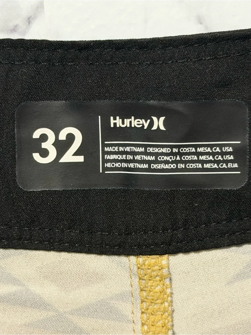 NWT Hurley Men's Aztec Geometric Boardshorts Size 32